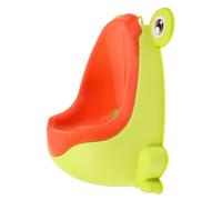 BESPORTBLE Orinal Infantil Portátil Forma De Rana Para Entrenamiento, Tamaño Pequeño, Plástico Duradero, Color Naranja Vibrante, Adecuado Para Uso Baño, Desmontable y Práctico Para Niños Pequeños