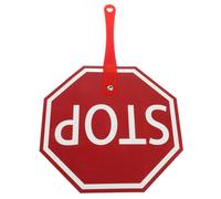 BESPORTBLE Paleta de Parada Portátil para Aula Señal de Mano Ligera y Reutilizable Herramienta Didáctica para Profesores y Estudiantes Adecuado para Votación y Participación en Clase