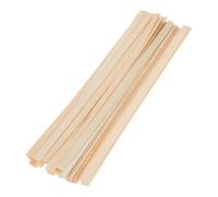 BESPORTBLE Palitos de Bambú para Hacer Abanicos Material Versátil Acabado Suave Kit de 50 Beige para Manualidades y Proyectos de Bricolaje