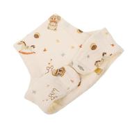 BESPORTBLE Pañales Reutilizables para Bebés de Algodón, Absorbentes y Ajustables, Ideales para Caminar y Viajar, Cómodos y Lavables para Recién Nacidos