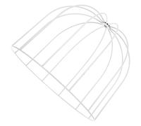 BESPORTBLE Pantalla Colgante de Estructura de Alambre Metálico para Lámparas Diy, Marco Semicircular de Hierro 1 Cm de Diámetro, Soporte Versátil para Lámparas Suspendidas y Decoración