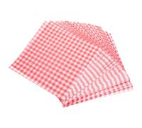 BESPORTBLE Papel para Envolver Alimentos Antigrasa de Colores Rosa, 100 Hojas Multifunción para Sándwich, Pan y Decoración de Pasteles, Adecuado para Cocina, Restaurantes y Fiestas