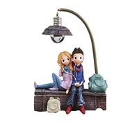 BESPORTBLE Par de Figuras Decorativas de Pareja de Enamorados, Regalo de Boda, Escultura, Novios, decoración para Tartas, salón, Escritorio, cumpleaños