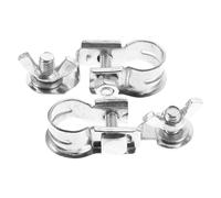 BESPORTBLE Par de Terminales de Batería de Automóvil Aplicables, Abrazaderas de Cable de Conexión Rápida, Clips de Terminales Resistentes y Anticorrosión para Recambios y Mantenimiento