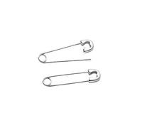 BESPORTBLE Par Pendientes De Plata Alfileres De Clip De Papel Genial Pendiente Aretes Estilo Retro Aretes De Plata