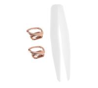 BESPORTBLE Parrilla Bucal Decorativa de Oro 2 Piezas Joyería Hip Hop Tapa de Metal Ajuste Cómodo Accesorio de Fiesta para Hombres