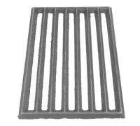 BESPORTBLE Parrilla Rectangular de Hierro Fundido 255X17 CM para Barbacoa Rejilla Resistente para Fogón Adecuado para Camping Exteriores y Fiestas al Aire Libre