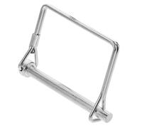 BESPORTBLE Pasador de Bloqueo para Remolque con Bloqueo de Seguridad Pasador de Acoplamiento Resistente de Zincado Azul y Blanco Accesorio Duradero para Eje y Acoplamiento de Tractor