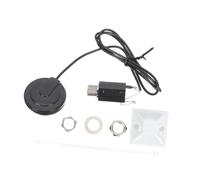 BESPORTBLE Pastilla de Parche para Ukelele Transductor Cable y Herramienta de Afinación para Guitarra Acústica Afinador de Violín