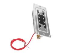 BESPORTBLE Pastilla Humbucker de Guitarra Eléctrica de Doble Bobina Cubierta en Forma H de Metal y Cerámica, Alta Salida y Calidad de Sonido para Actuaciones en Escenario