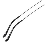 BESPORTBLE Patillas de Repuesto para Anteojos de Metal, Reparación | Juego para Gafas, Resistencia a Golpes y Desgaste, Fácil Instalación, Reduce Presión en Orejas