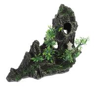 BESPORTBLE Pecera Paisajismo Rocalla Centro De Mesa del Acuario Equipo Decoraciones De Peceras Cueva Luces del Acuario Esculturas Decoración del Hogar Pecera Retro Trampa Escondites Aire