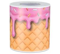 BESPORTBLE Pegatinas de Borde de Pizarra Diseño de Helado para Decoración de Tablones en Casa u Oficina, Adhesivo Resistente al Agua Patrón Delicado