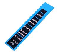 BESPORTBLE Pegatinas Para Entonación De Violín 1/2 Tamaño, Juego De 4 Piezas, Papel Adhesivo Resistente Para Diapasón, Guía De Dedos Para Principiantes y Estudiantes