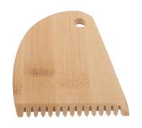 BESPORTBLE Peine de Cera para Tablas de Surf de Madera 3.9 X 2.9 Pulgadas, Removedor Portátil de Cera para Longboard y Skimboard, Herramienta Duradera para Mantenimiento y Limpieza Efectiva