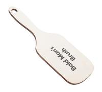 BESPORTBLE Peine De Madera Grande Dientes Anchos Accesorio Divertido Cuidado Del Cabello Peine De Madera Para Hombres Calvos