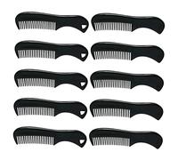 BESPORTBLE Peines Para Barba y Bigote Para Hombre 10 Piezas Mini Portátiles Agujero Cuidado Personal Viaje Aseo Diario