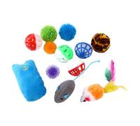 BESPORTBLE Pelota Saltarina De Juguete para Gatos Juguete Interactivo para Gatos para Coquetear Pelota Divertida para para Gatitos para Jugar Interiores o Jardín