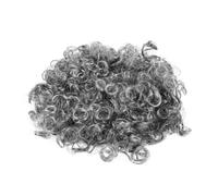 BESPORTBLE Peluca Abuela Gris Accesorio de Disfraz para Halloween para Fiestas de Disfraces y Representaciones Teatrales Peluca Corta para Hombres