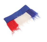 BESPORTBLE Peluca De Colores Para Fanáticos Del Fútbol Para Partido De Fútbol o Celebración Cubierta De Cabello Artificial Decoración Para Fiesta