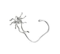 BESPORTBLE Pendientes De Clip De Orejas Acortar Arete Para Pendientes No Penetrantes Oro Manguito De Oreja No Perforante Niñas Clip En Pendientes Pendiente De Hueso Del Oído Orejeras Plata