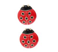 BESPORTBLE Pendientes De Insectos Encantadores Colgante De Mariquita Para Niñas Accesorio De Moda Para Orejas Joyería De Insectos Forma De Delicada Adorno Para Orejas De