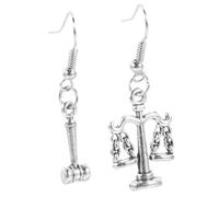 BESPORTBLE Pendientes De Justicia Abogado Elegantes Pendientes Colgantes De Metal Para Abogados y Estudiantes De Derecho Para De San Valentín y Ocasiones Especiales