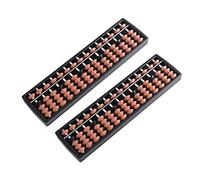 BESPORTBLE Pequeño Portátil 2 Piezas para Niños Juguete Educativo Aritmético 15 Niveles 5 Bolas para Aprendizaje de Matemáticas Casa y Escuela