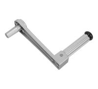 BESPORTBLE Perchero Manivela para Ropa, Tendedero Retráctil de Metal para Balcón o Patio, Sistema Manual Elevador y Accesorios para Secado