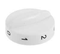 BESPORTBLE Perilla Fácil Congelador para Termostato y Frigorífico de Abs Blanco Orificio de 6mm, Ajuste de Temperatura para Cocina y Oficina