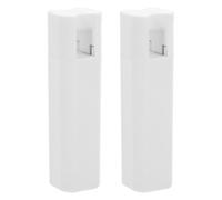 BESPORTBLE Perillas para Persianas y Cortinas Blancas de Plástico, Colgantes de Cordón de 55 G, Accesorio para Tirador de Ventana, Funcional para Cortinas y Persianas, Paquete de 2 Piezas