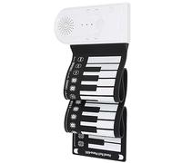 BESPORTBLE Piano Enrollable Portátil De Teclas Electrónico Plegable Con Incorporado Para Principiantes Color