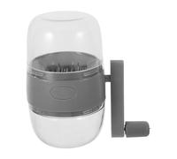 BESPORTBLE Picadora Manual de Frutos Secos y Nueces Manivela Trituradora de Alimentos para Cocina Molinillo Manual Compacto Gris Adecuado para Picar Ajos Cacahuetes y Semillas Utensilio