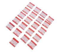 BESPORTBLE Piezas De Reloj Lente Plana y Redonda Cristal Transparente 1mm 21 Unidades Repuesto Reparador Profesionales para Reparación Relojes Excelente Visibilidad