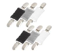 BESPORTBLE Pinzas Elásticas para Cintura de Cárdigan Mujer 6 Unidades Clips Ajustables para Vestidos y Suéteres Sujetadores de Ropa para Combinar y Adaptar Prendas