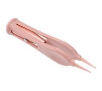 BESPORTBLE Pinzas para Bebés Rosa Nasal Seguro Diseño Antideslizante Herramienta de Limpieza para Nariz y Oídos Uso para Cuidado Infantil 1 Pieza