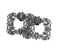 BESPORTBLE Pinzas para Zapatos de Dama de Honor Gemas de Imitación Desmontables, Accesorios Metálicos para Tacones Altos de Boda, Clip Decorativo Gris Brillo para Mujer, 2 Piezas