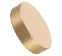 BESPORTBLE Pisapapeles de Latón Redondo 6 CM para Caligrafía y Bloqueo de Papel, Accesorio de Metal para Oficina, Hogar y Espacio de Lectura