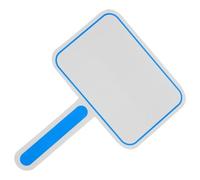 BESPORTBLE Pizarra Blanca de Espuma 20X30 CM Portátil para Puntuación y Votación Paleta de Borrado en Seco de Mano para Árbitros y Jueces en Deportes y Actividades al Aire Libre