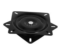 BESPORTBLE Placa Giratoria Cuadrada 7 Pulgadas (178x178 Mm) Acero 1.8 Mm Grosor Mecanismo Giratorio para Muebles Taburetes Bar Asiento Giratorio Uso Hogar Oficina 1 Unidad