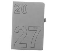 BESPORTBLE Planificador Diario 365 Días 2027 para Organización de Actividades y Reuniones con Papel Pu, Soporte para Bolígrafo y Diseño Estructurado para Oficina y Trabajo