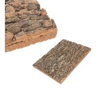 BESPORTBLE Plataforma de Corteza de Corcho Natural para Terrarios, Decoración Rugosa de 30X40 CM para Reptiles Trepadores, Adecuado para Tortugas y Lagartos, Accesorio Seguro para Hábitat de