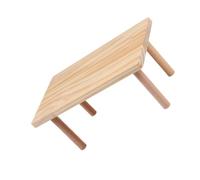 BESPORTBLE Plataforma De Madera para Hámster Estante Decorativo Resistente Juguete Práctico para Ejercicio y De Mascotas