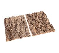 BESPORTBLE Plataforma Tortugas Decoración Corteza Natural 20x15cm para Reptiles Escalada