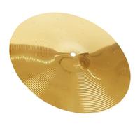 BESPORTBLE Platillo de Batería Metálico de 14 Pulgadas para Jazz, Crash para Práctica, Suministros para Tambores, Ligero y Portátil, Borde Liso Seguro, Adecuado para Batería y Percusión