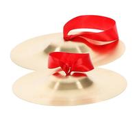 BESPORTBLE Platillos De Dedo Pequeños De Cobre Instrumento De Percusión Para Niño Niña Diseño Banda Resistente Sonido Brillante y Fácil De Sujetar Adecuado Para Baile y Entretenimiento Infant