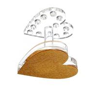 BESPORTBLE Portalápices Forma De Soporte Para Pinceles De Uñas Para Manicura Gel Uv Esmalte De Uñas Soporte Para Bolígrafos De Decoración De Transparente