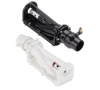 BESPORTBLE Propulsor de Bomba de Pulverización Rc 6-12 V para Barco | Metal Blanco, Compatible Motores 380-390 y 2040-2445, Uso en Navegación y Aguas Someras