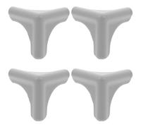 BESPORTBLE Protector Esquinas Muebles de Silicona Resistente a Deformaciones Anticolisión 4 Piezas para Mesa y Muebles Adecuado para Cocina y Hogar
