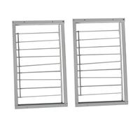 BESPORTBLE Puerta para Jaulas De 2 Piezas 40x26 Cm De Hierro Reforzado para Carreras y Trampas De, Uso Palomares y Jaulas Función Segura y Resistente